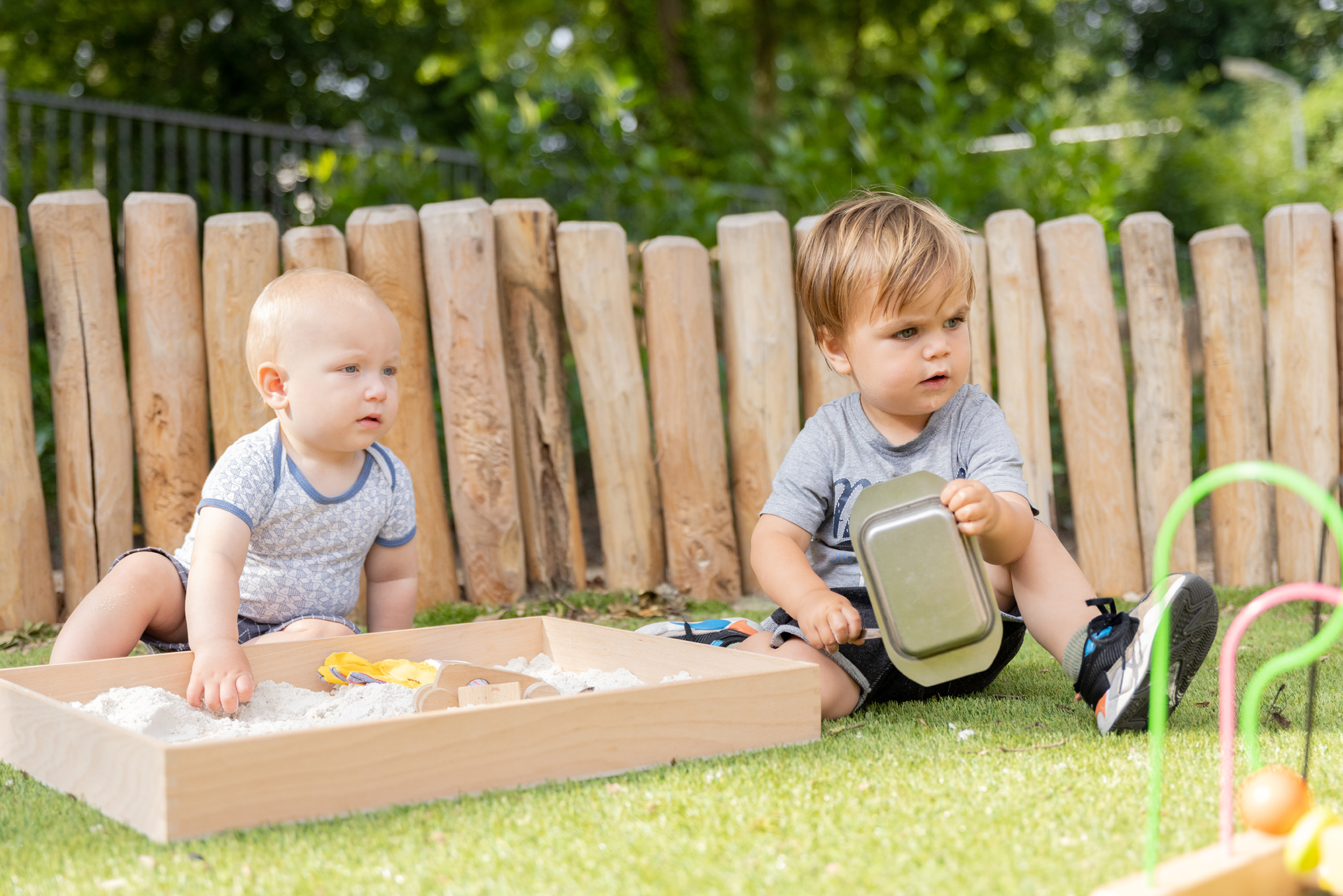 buiten spelen zand