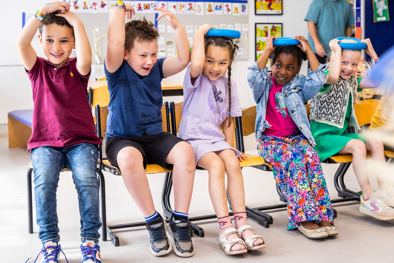 Kinderen basisschool De Boemerang Tilburg