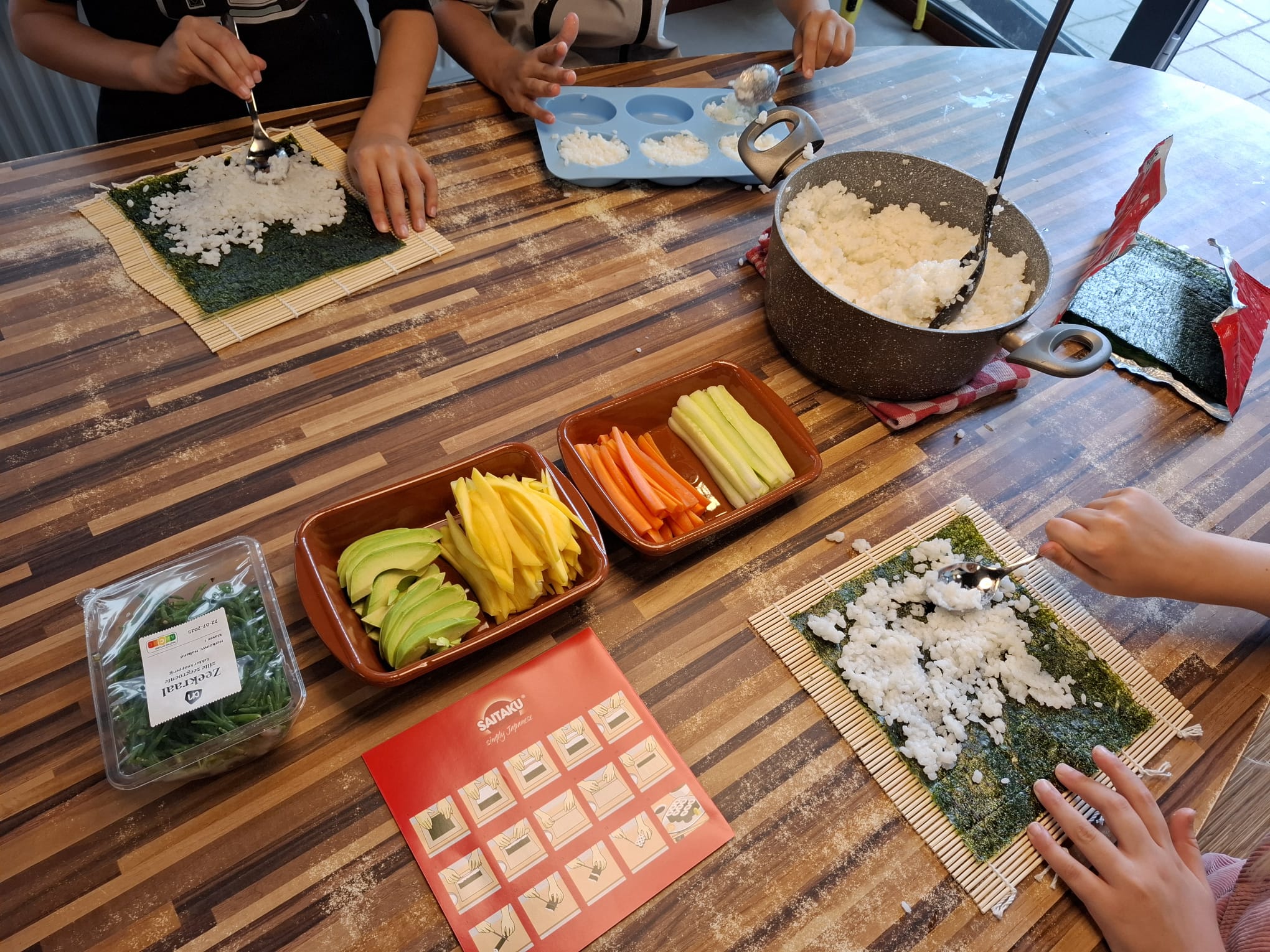BSO De Elzen sushi maken