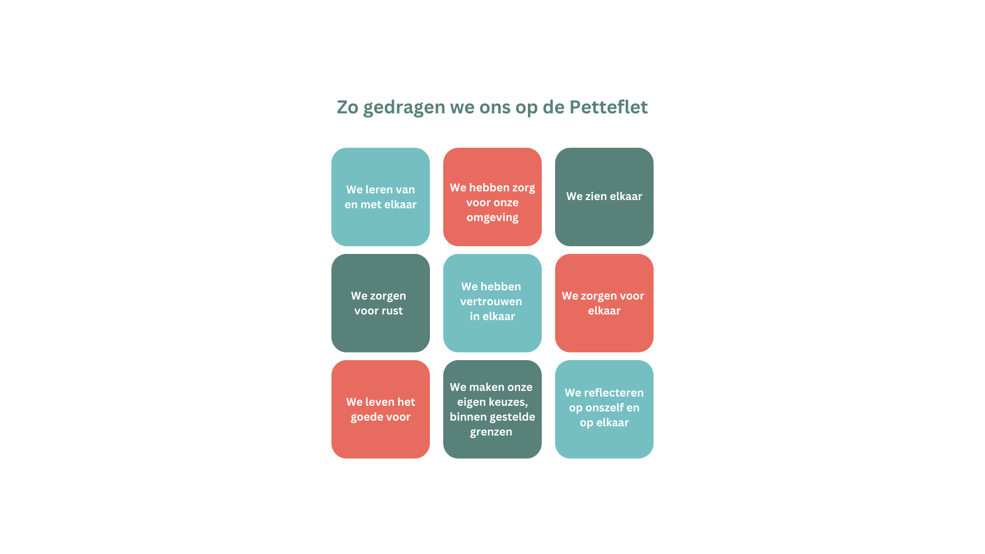 petteflet regels