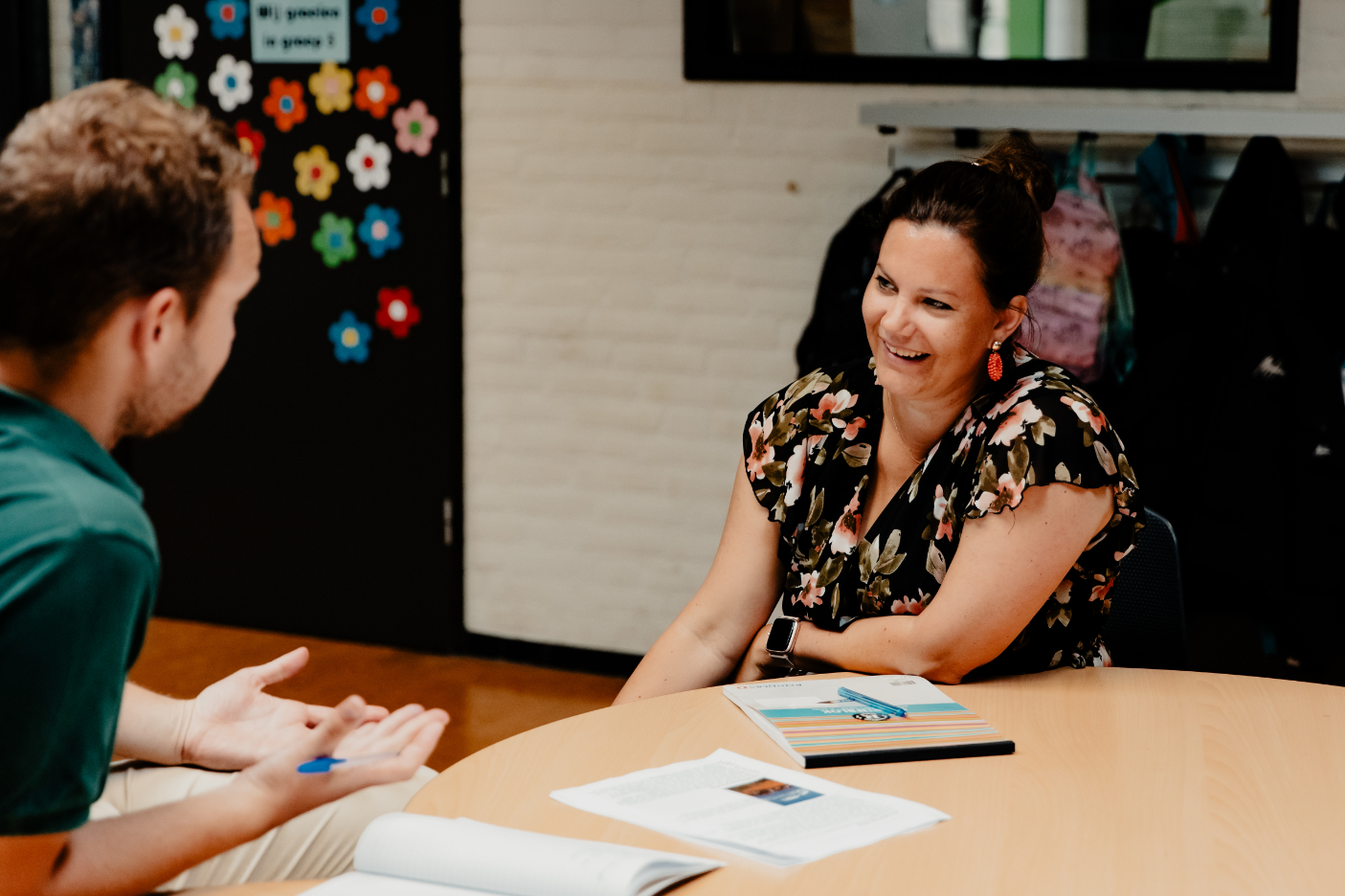 Feedbackgesprek na een groepsbezoek