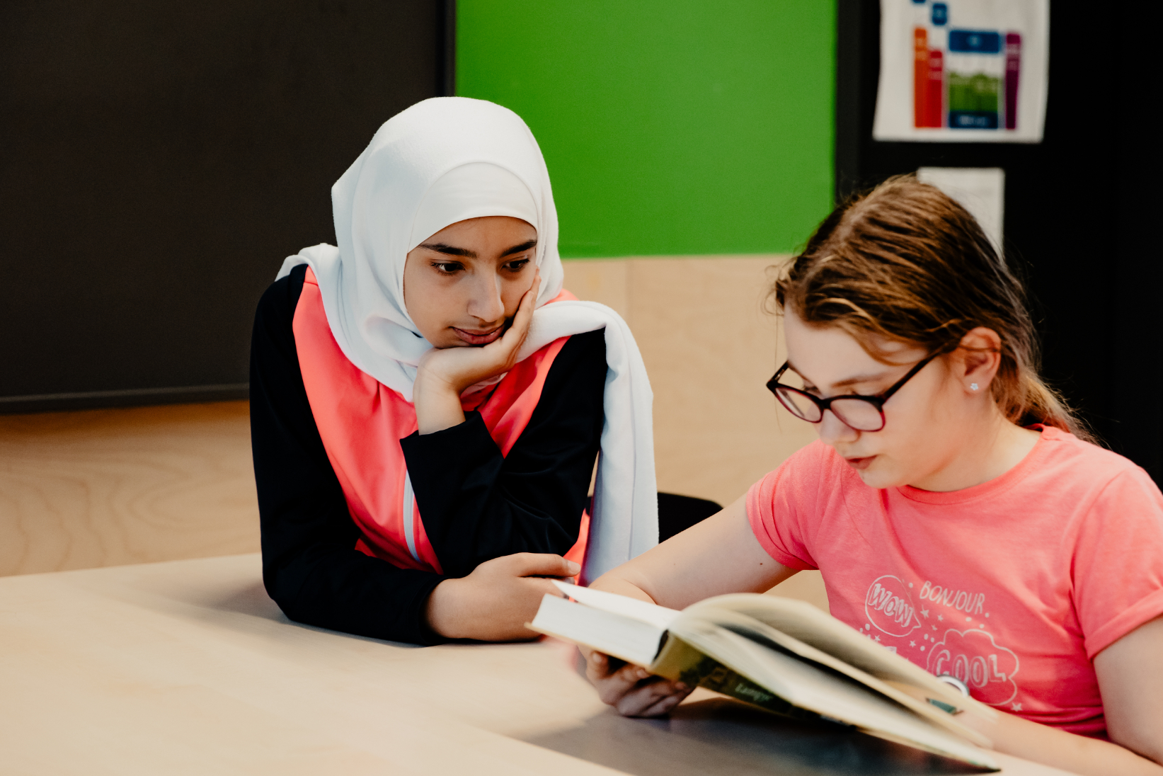 Samen lezen op kindcentrum De Vijf Hoeven