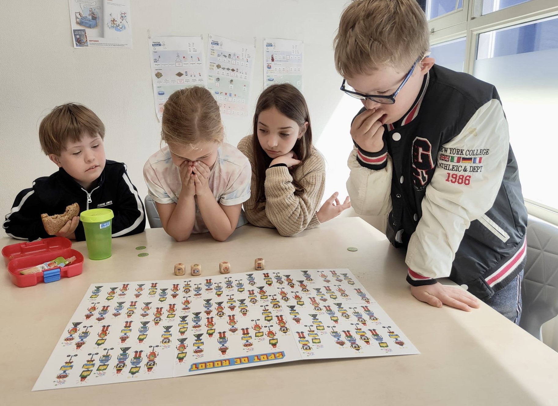 kinderen samenwerken basisschool de wegwijzer