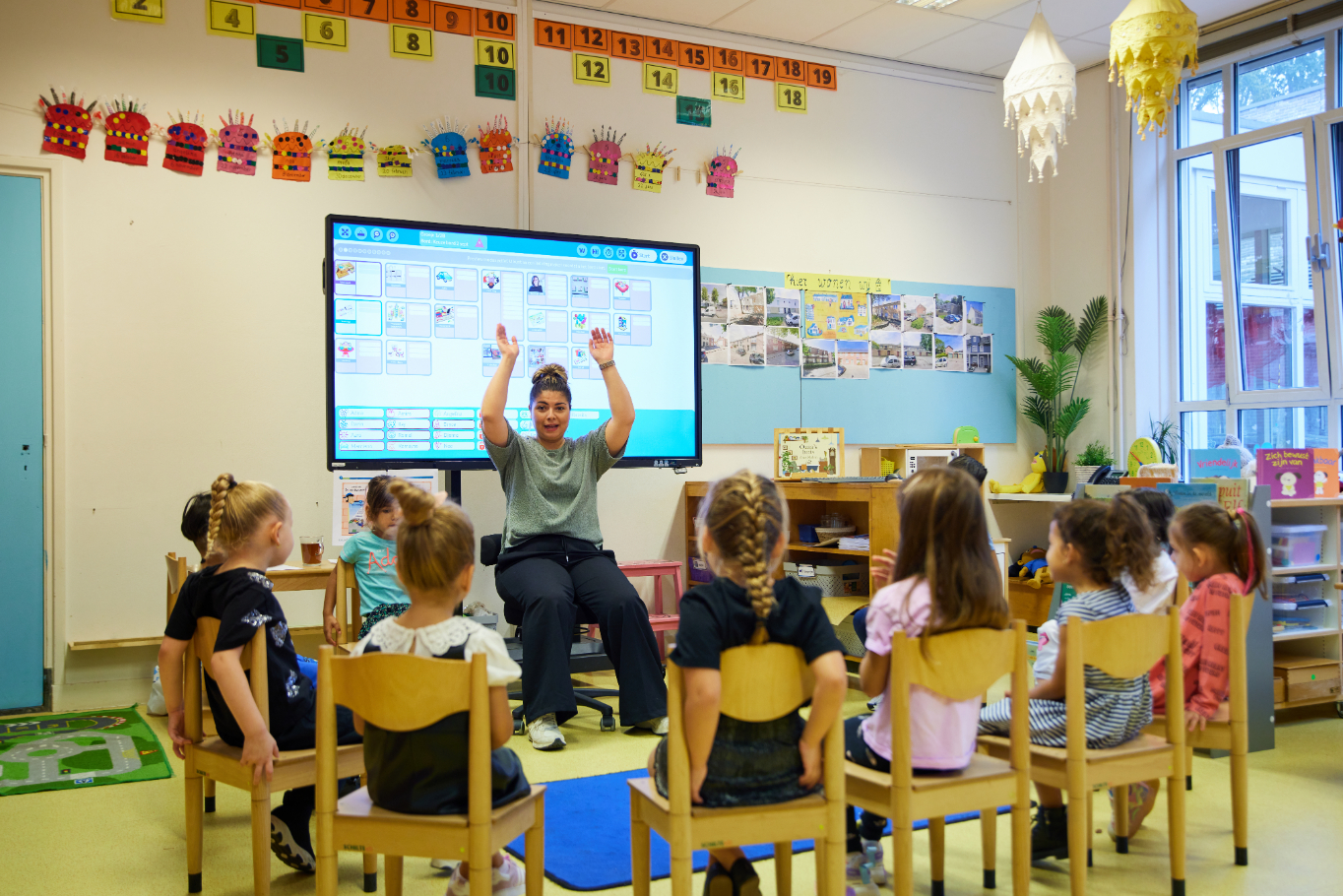 in de klas Don Sarto