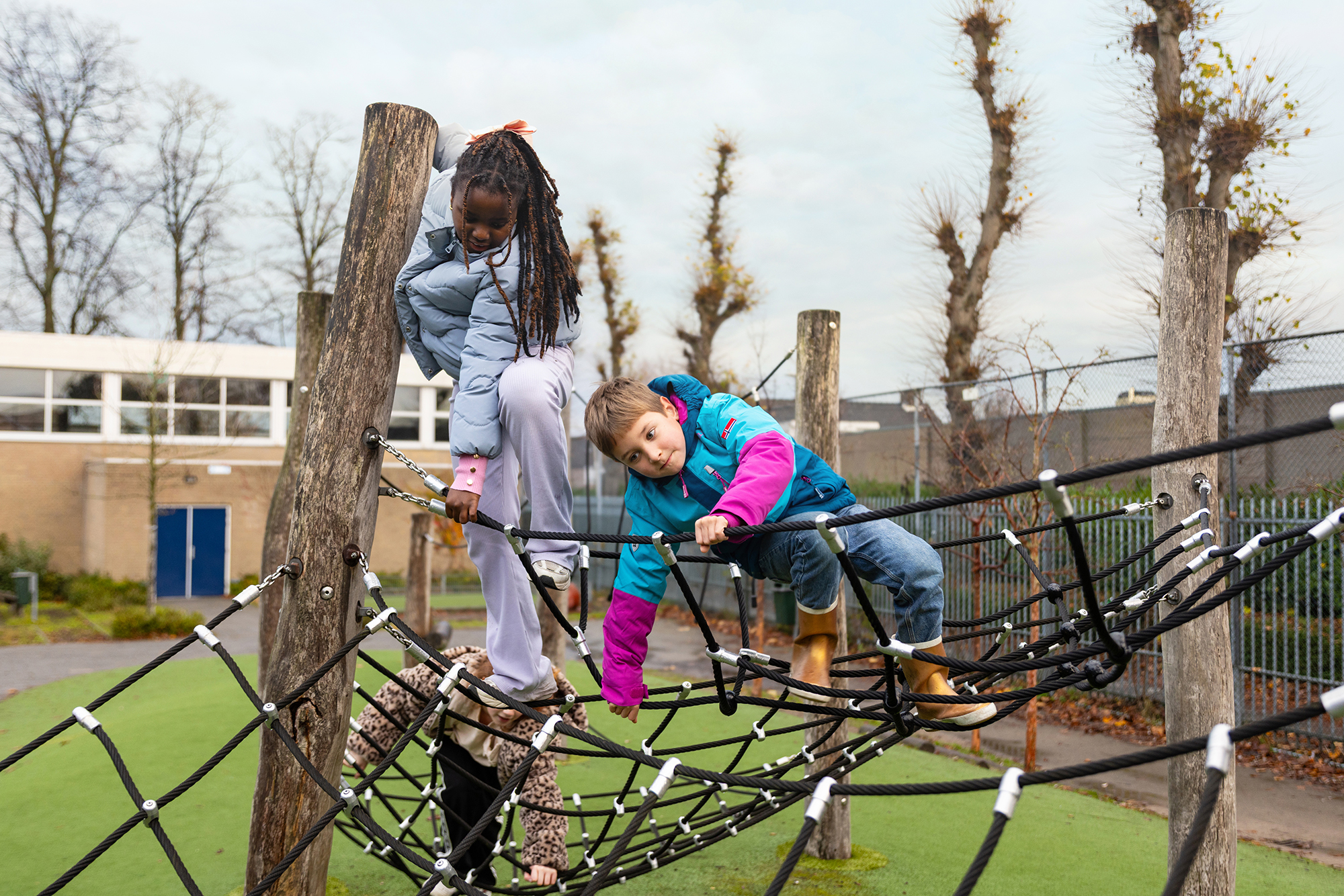 buiten spelen bij Hasseltse Poorten