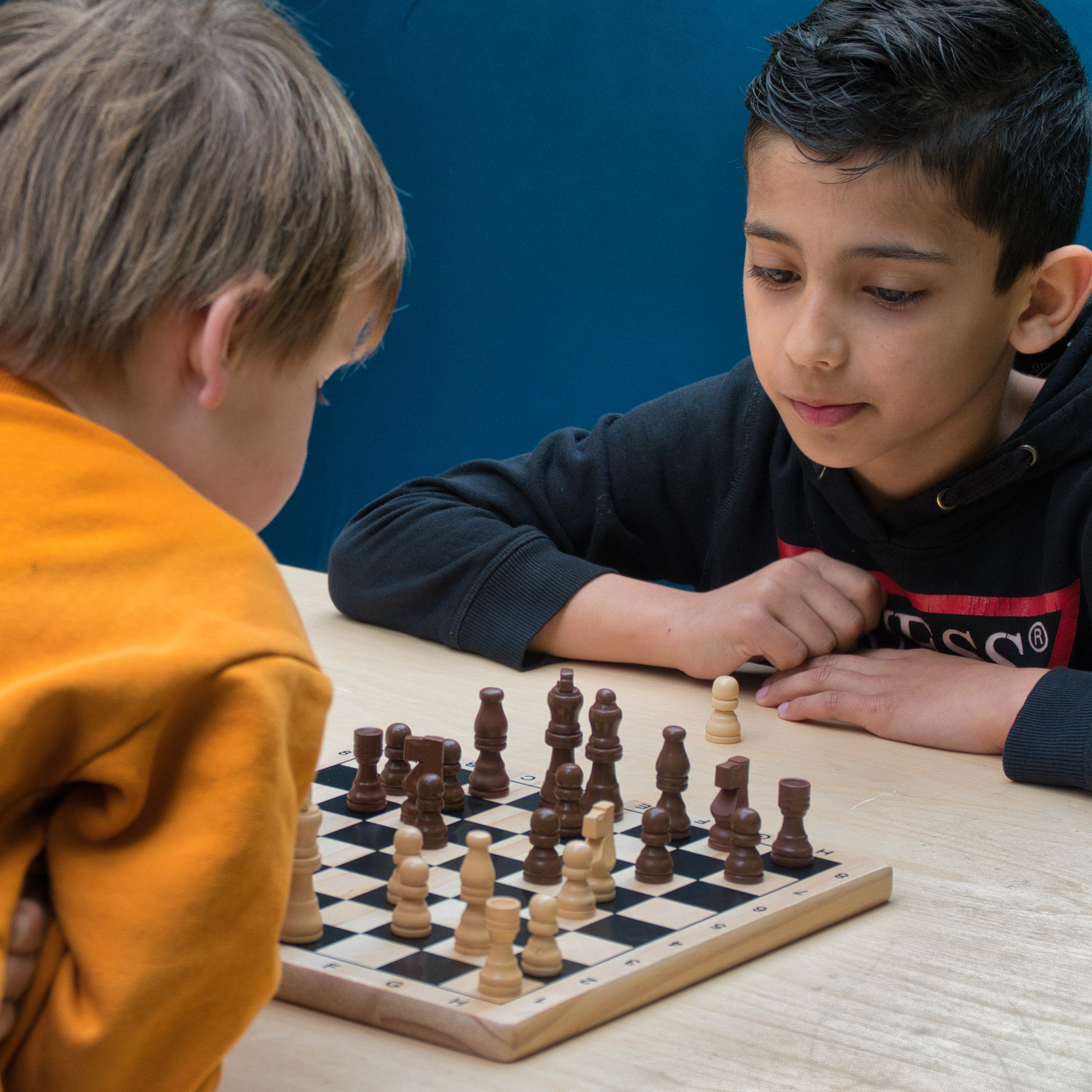 Schaken kinderen Daltonschool Tilburg Helen Parkhurst