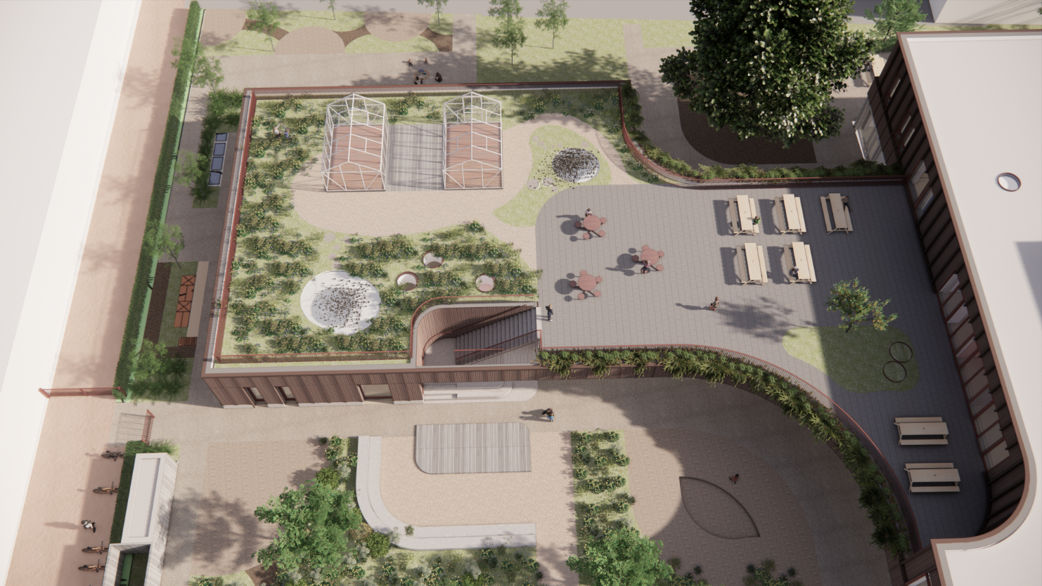 Nieuwbouw Jenaplan Kindcentrum Jeanne d'Arc Tilburg West