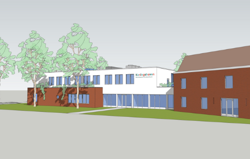 Koningshaven nieuwbouw vooraanzicht