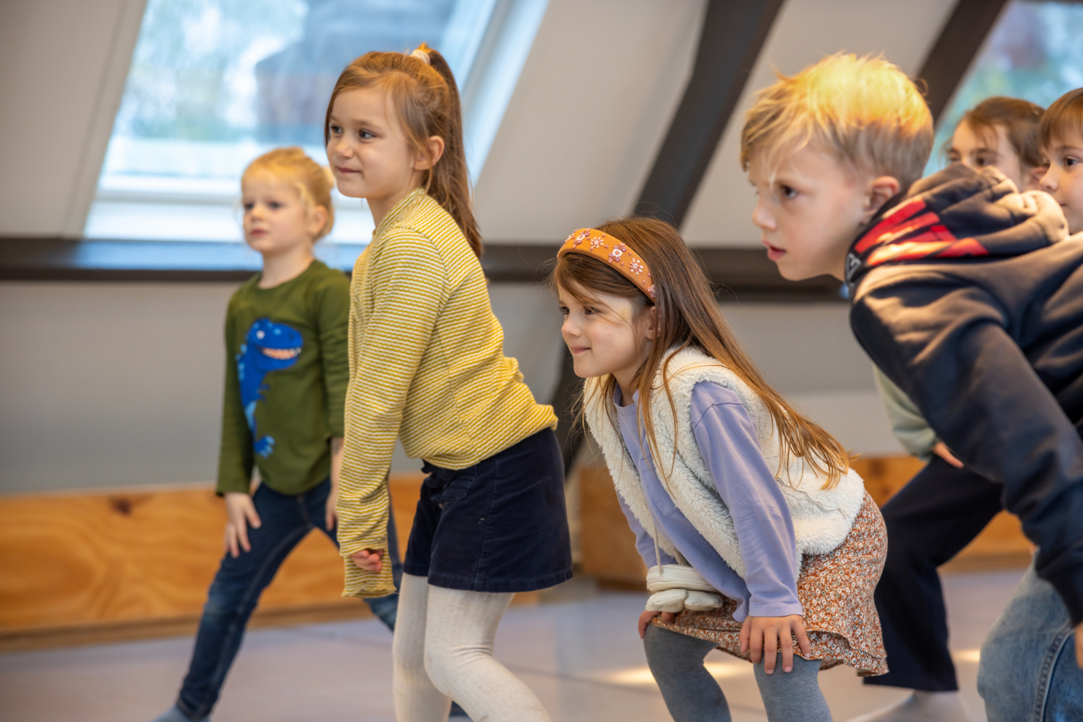 Dansende kinderen
