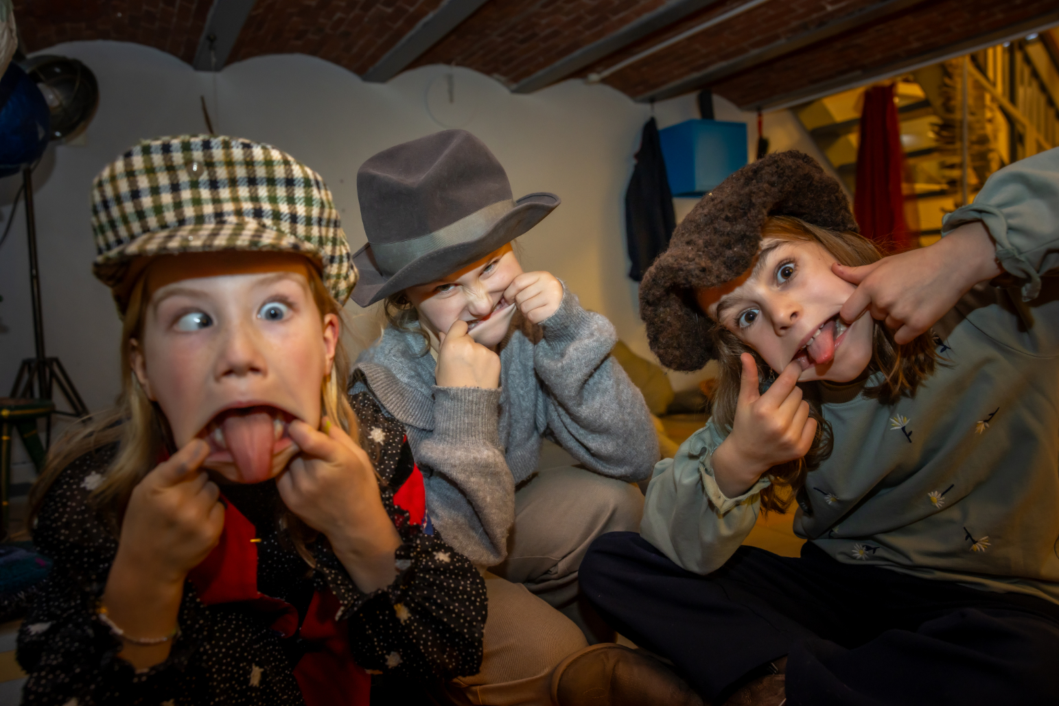 kinderen met gekke bekken