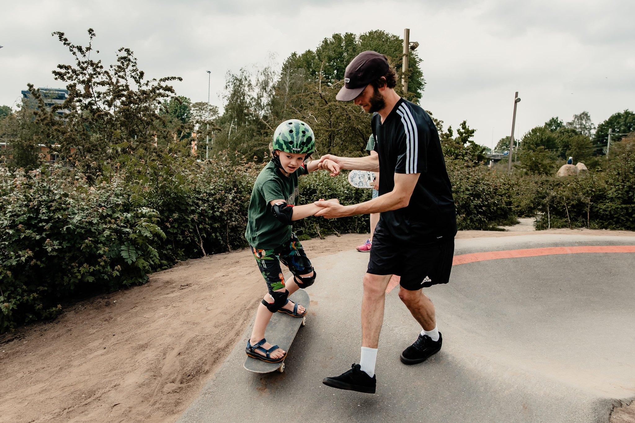 Skaten in het Spoorpark