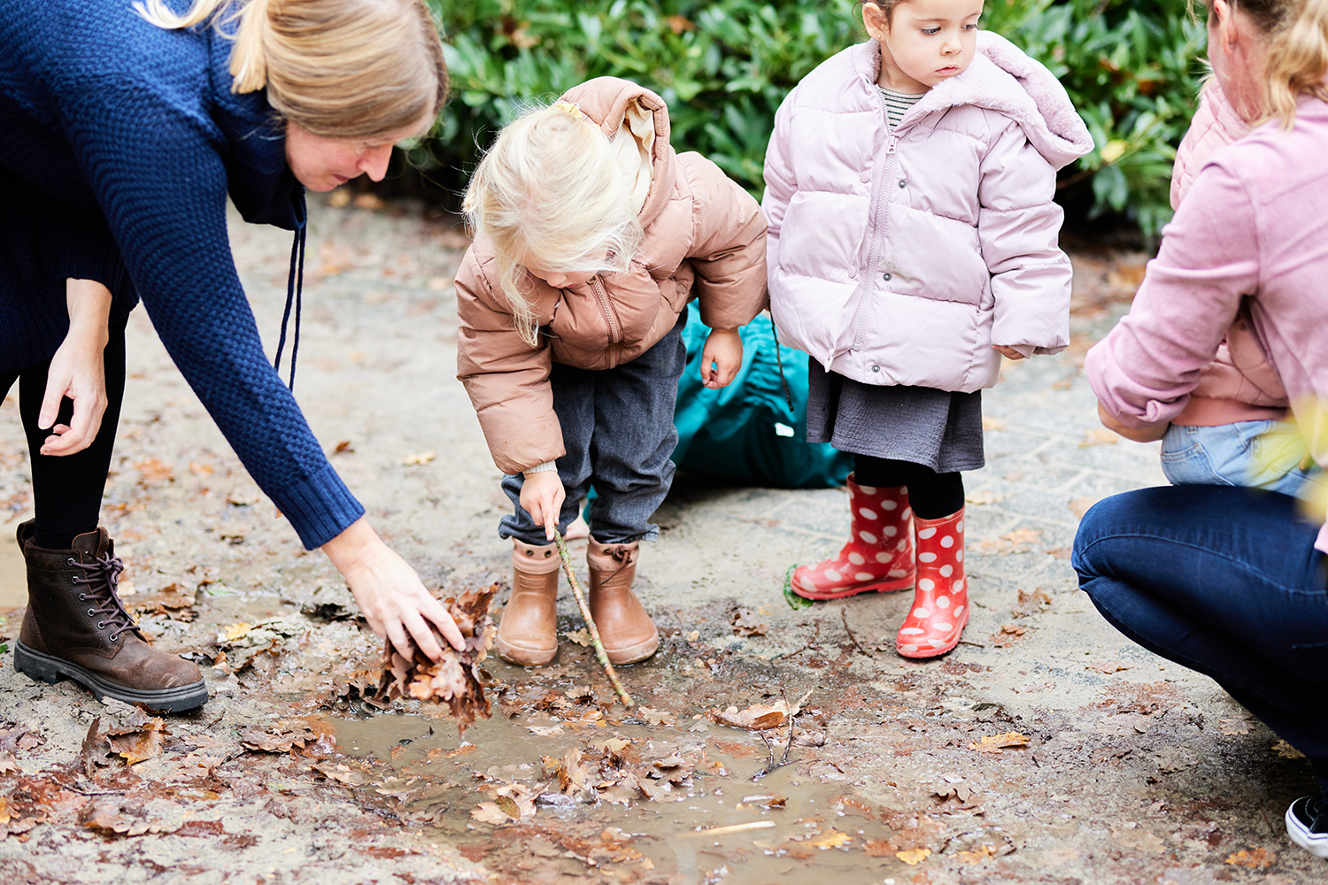 Samen spelen, eten en leren
