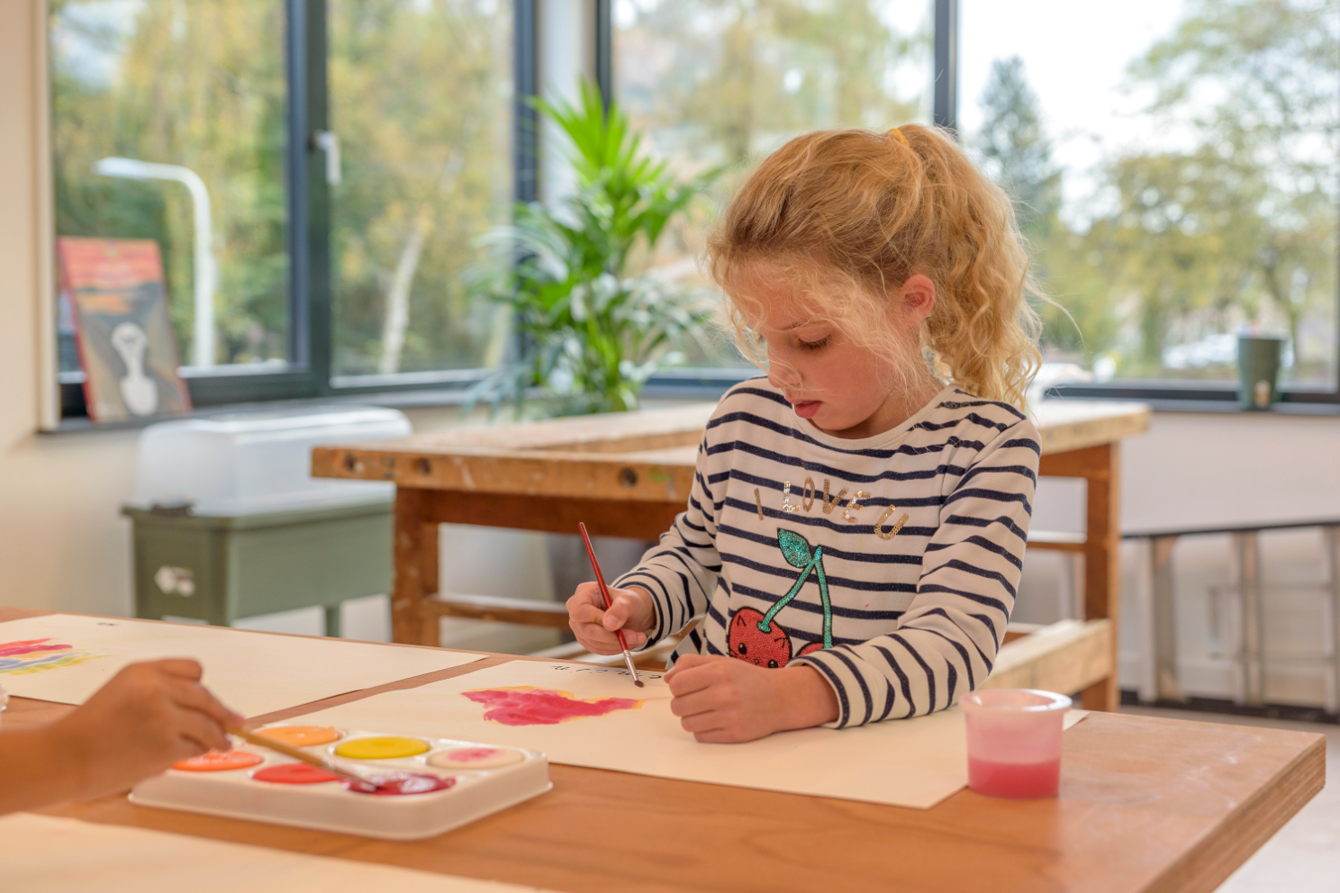 Knutselen op bso Tierentijn