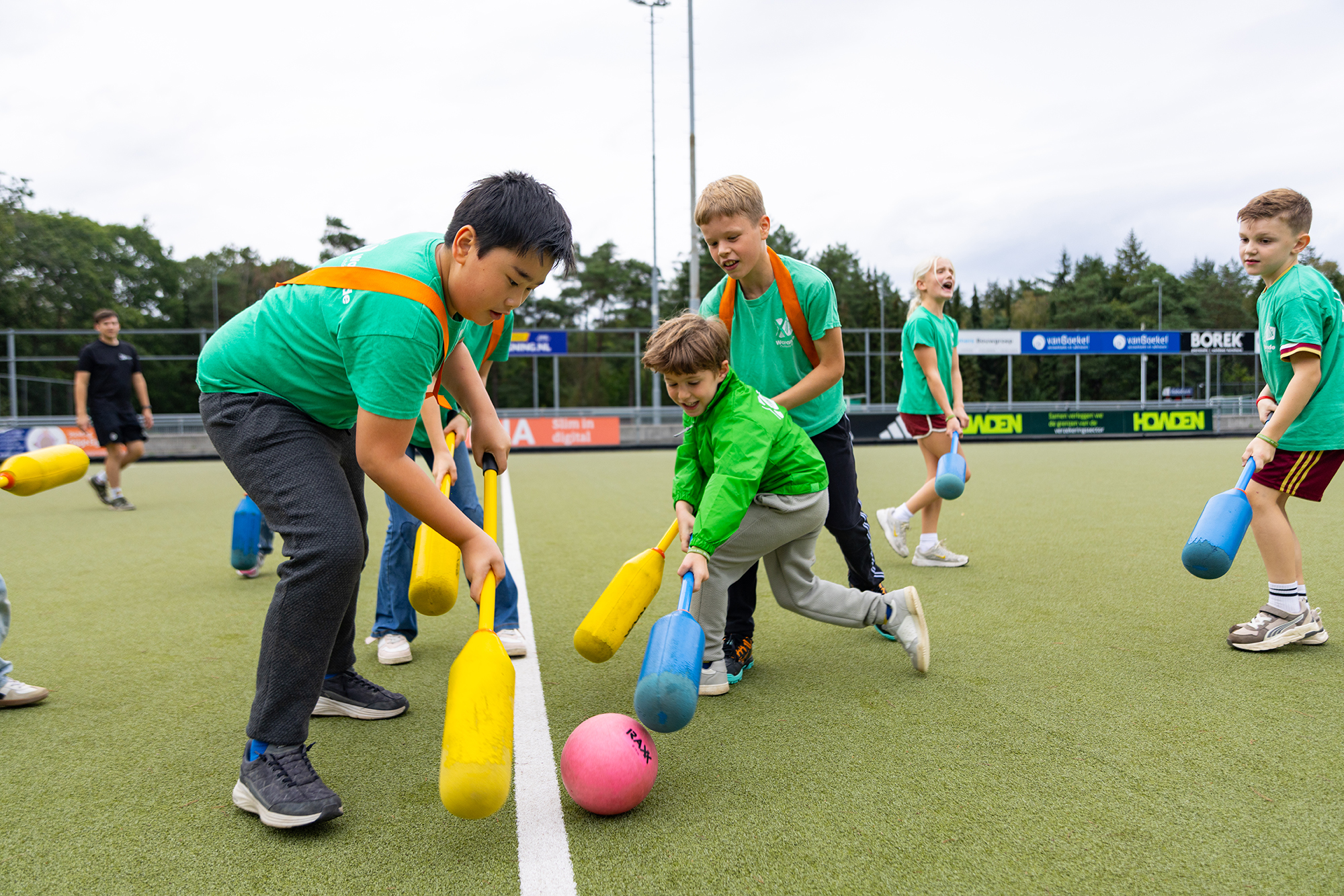 Op het hockeyveld Warande