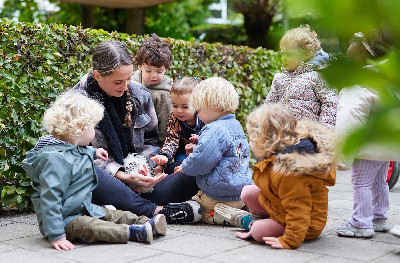 Kinderdagverblijf Willemijntje kip kinderen pedagogisch professional