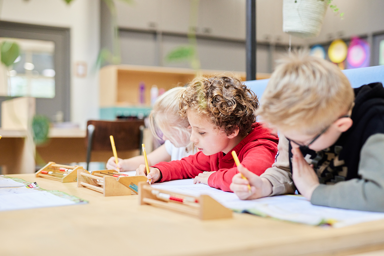 Kinderen op school